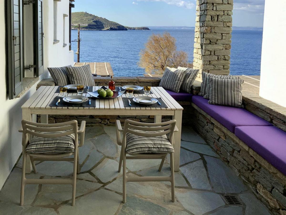 Aqua Blue, Only 100 Meters From The Beach Of Gialiskari Ioulis Экстерьер фото