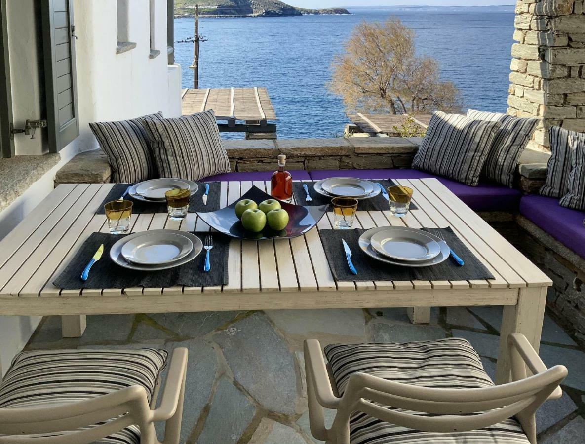Aqua Blue, Only 100 Meters From The Beach Of Gialiskari Ioulis Экстерьер фото